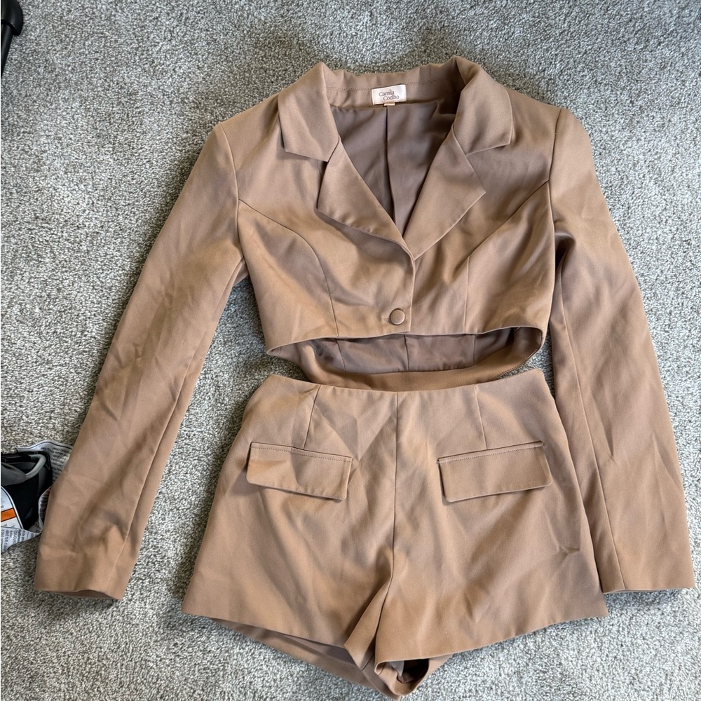 Camilla coelho romper blazer